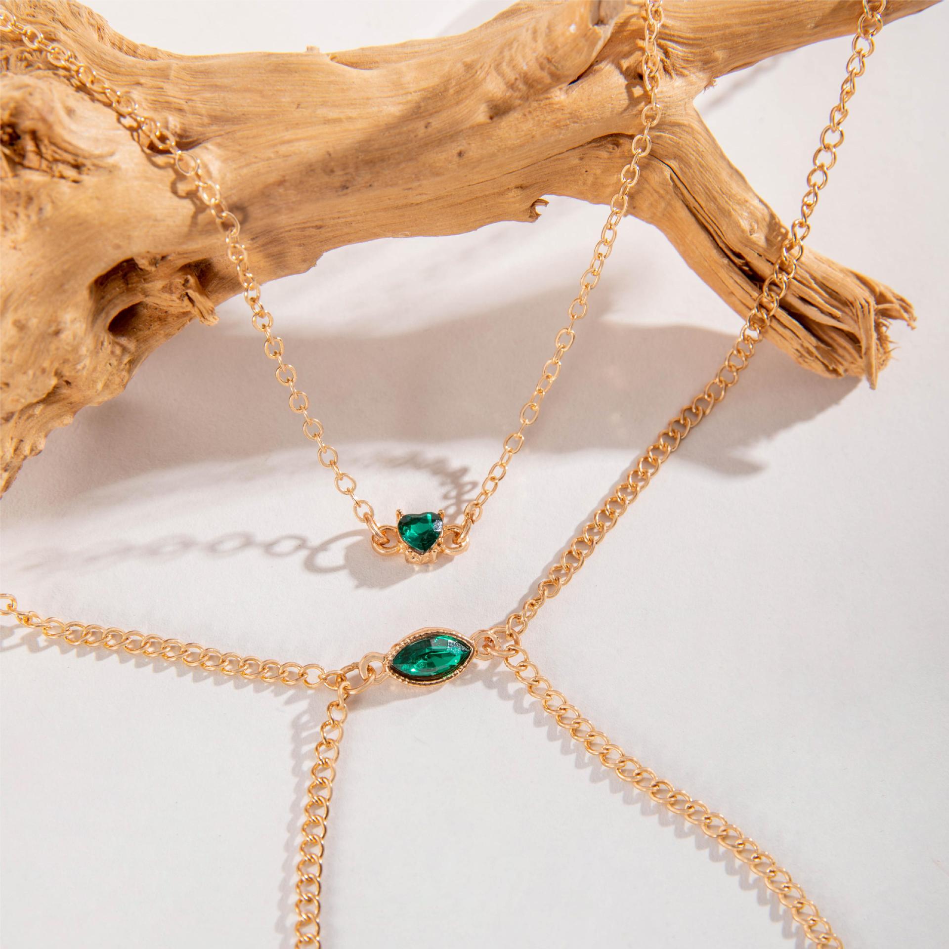 Trendy Simple Men's Body Chains Necklace