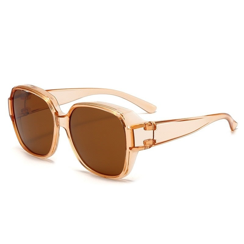 New Polarized Myopia Over-Glasses Sunglasses For Women