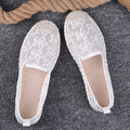 Thin Pumps Linen Fisherman Shoes For Women