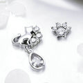Vintage style cat earrings