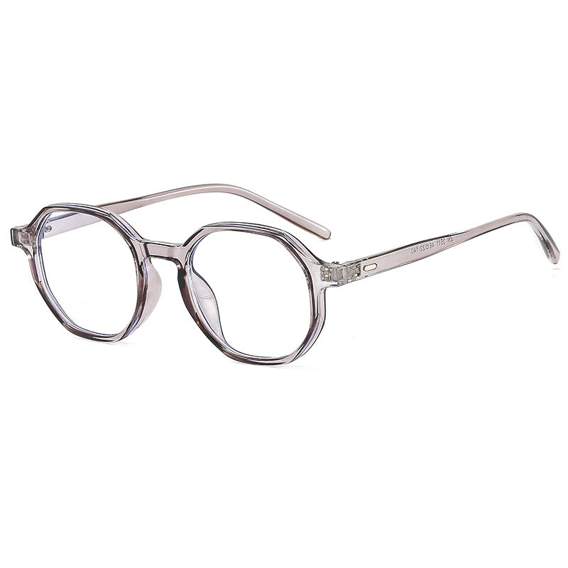 Custom Logo Plastic Optical Glasses Polygon Eyeglasses Frames For Men And Women
