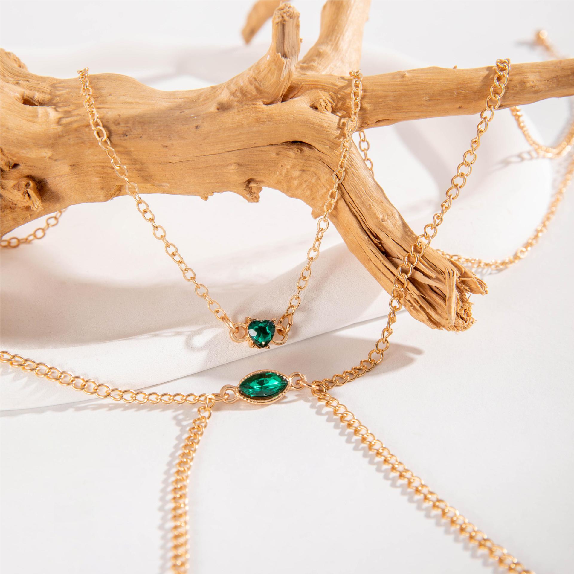 Trendy Simple Men's Body Chains Necklace