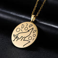 Stainless steel necklace wolf necklace