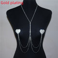 Heart-shaped Simple Fashion Body Chains
