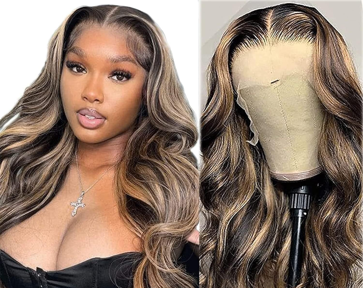 Women's Big Wave Long Roll Synthetic Wigs