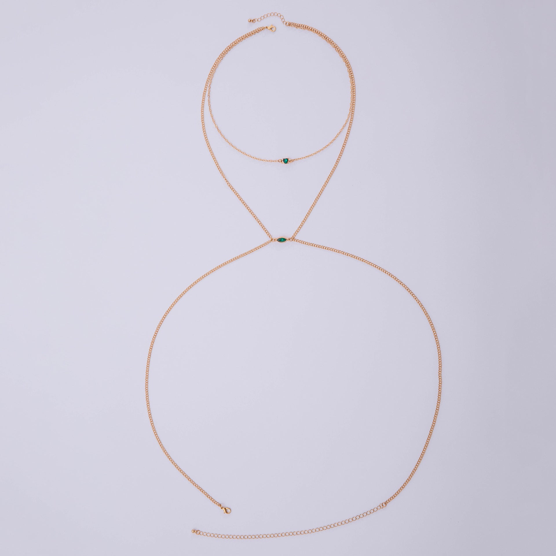 Trendy Simple Men's Body Chains Necklace