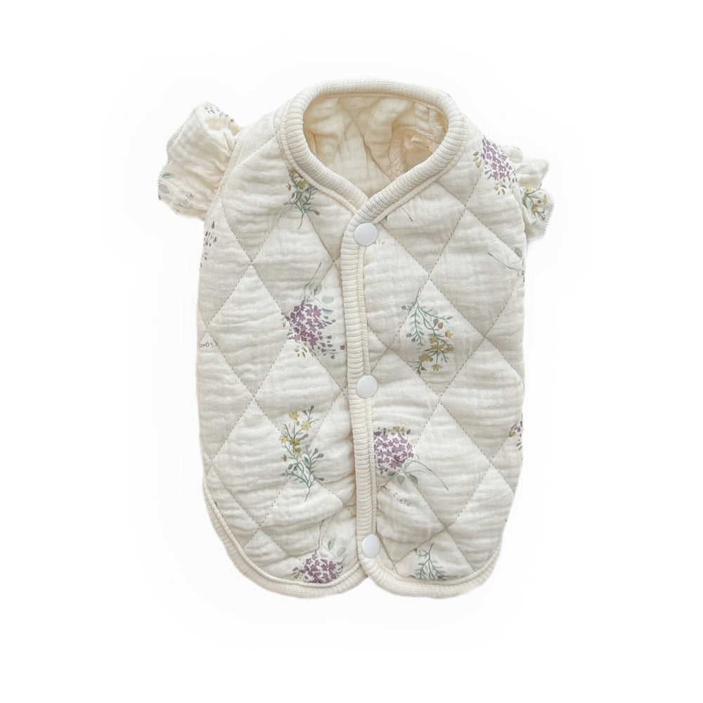 Pet Clothes Cotton-padded Clothes Home Clothes