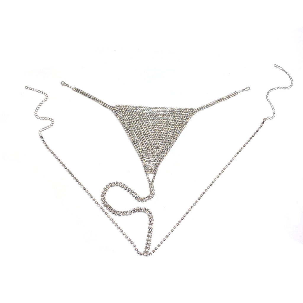 Rhinestone Tassel Bikini Underwear Body Chains
