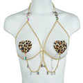 Women's Acrylic Rhinestone Body Chains
