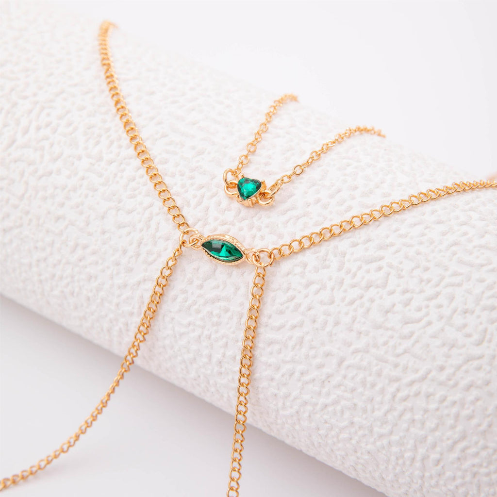 Trendy Simple Men's Body Chains Necklace