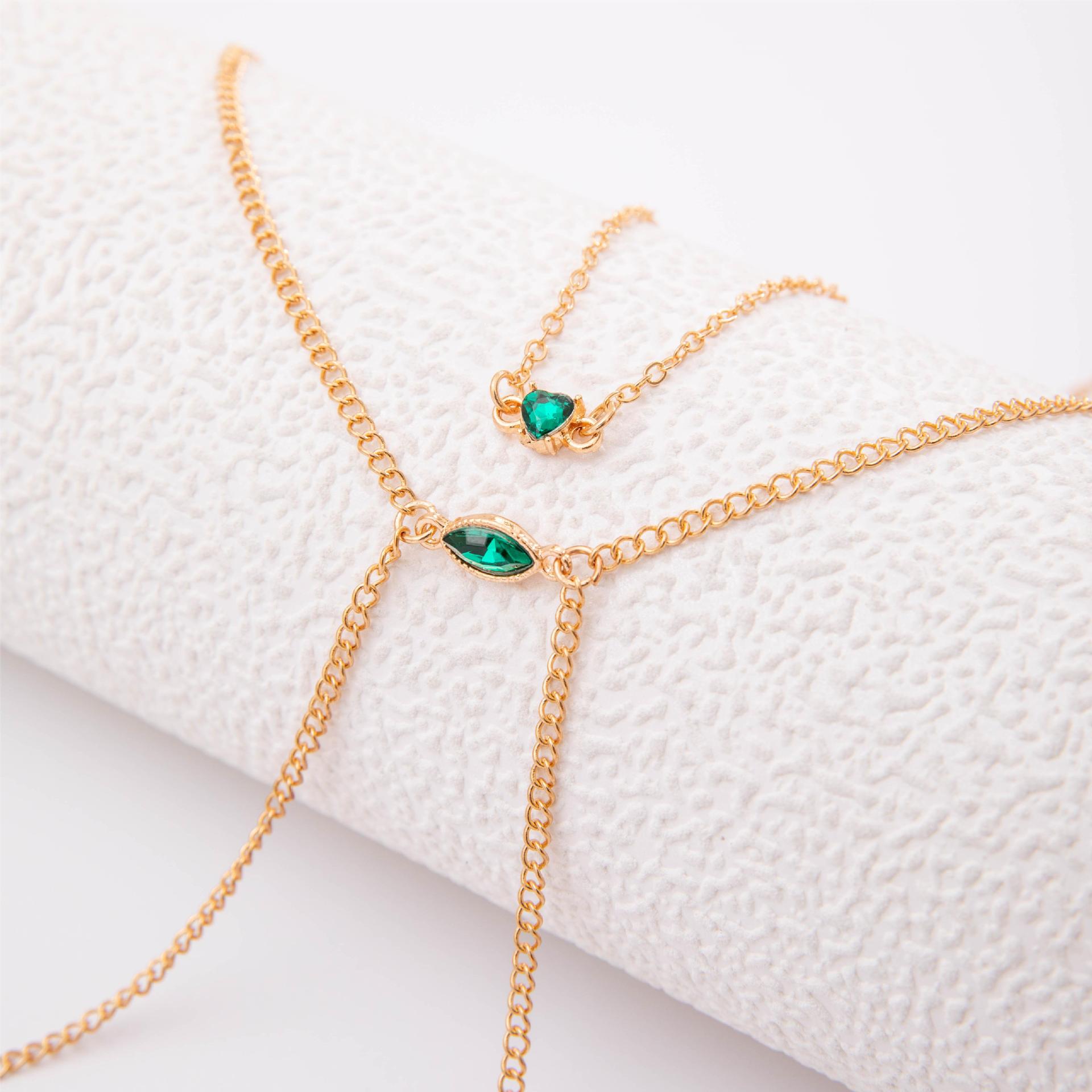 Trendy Simple Men's Body Chains Necklace