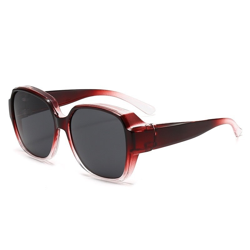 New Polarized Myopia Over-Glasses Sunglasses For Women