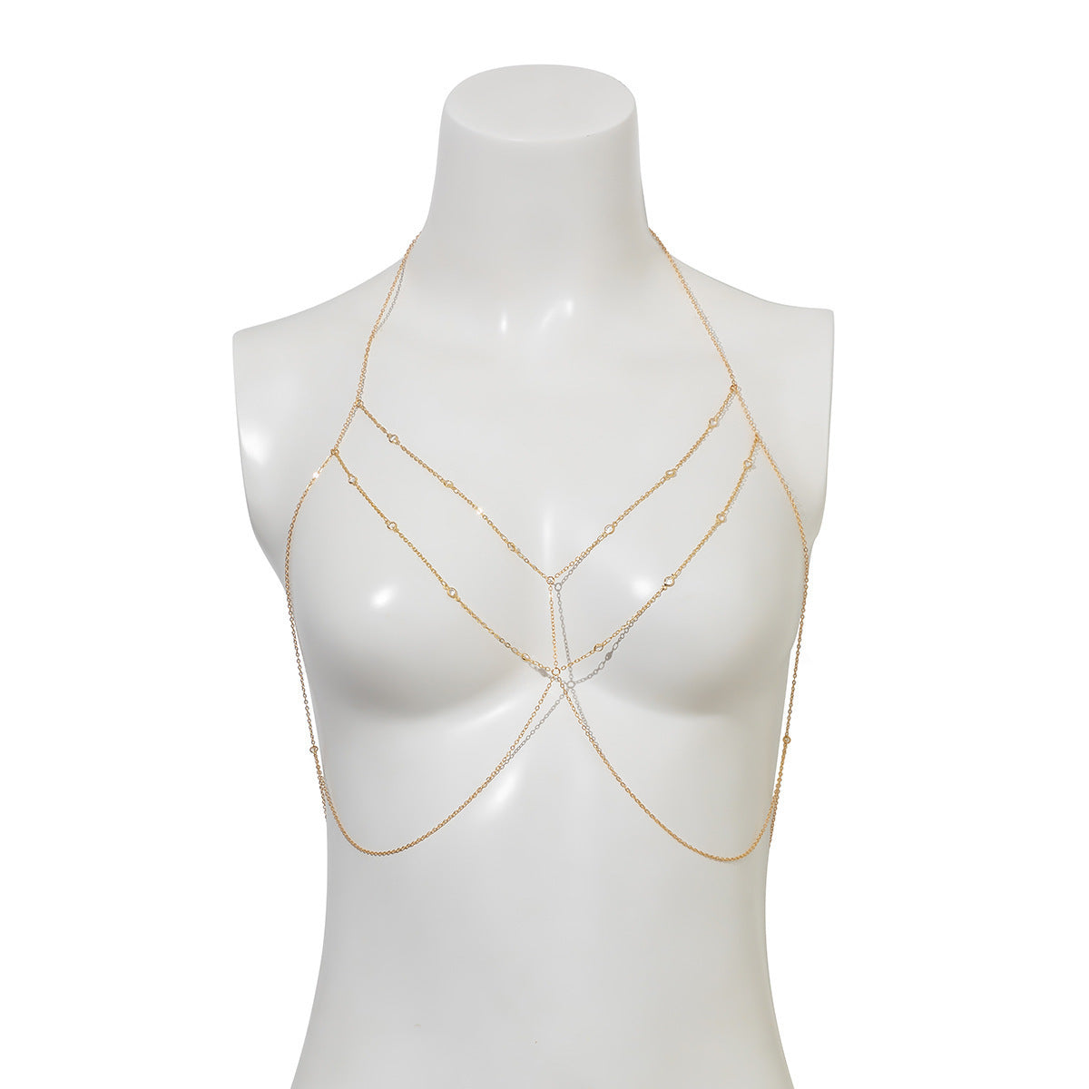 Rhinestone Tassel Summer Body Chains