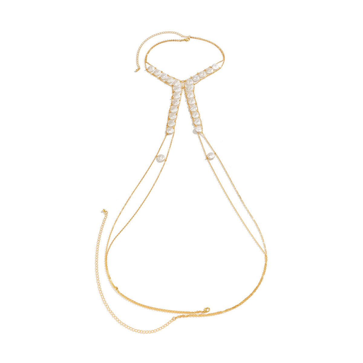 Beach Style Casual Pearl Body Chains