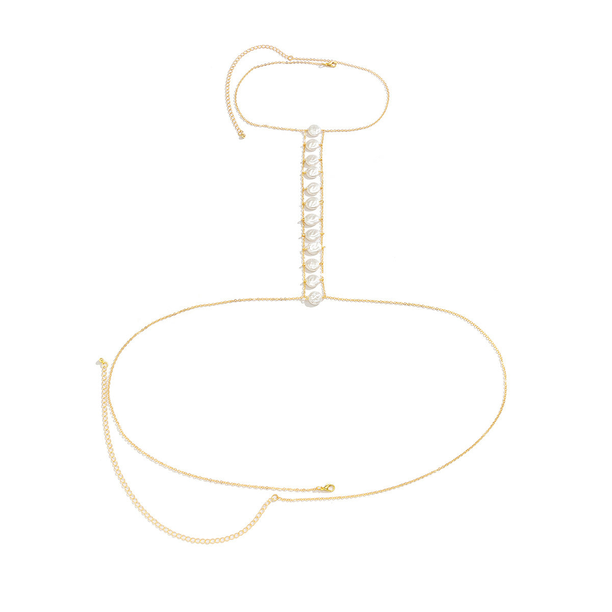 Beach Style Casual Pearl Body Chains