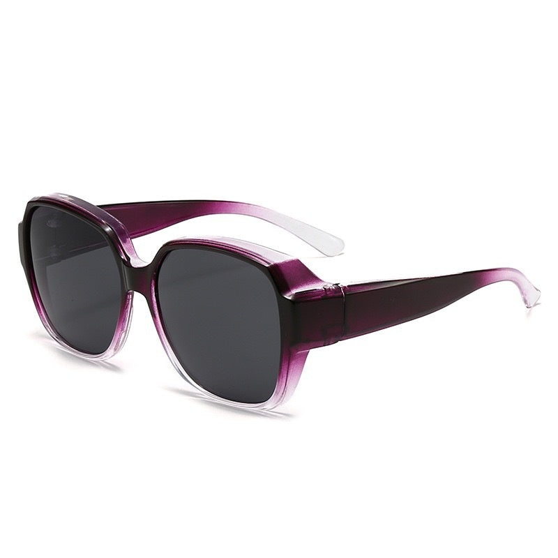 New Polarized Myopia Over-Glasses Sunglasses For Women